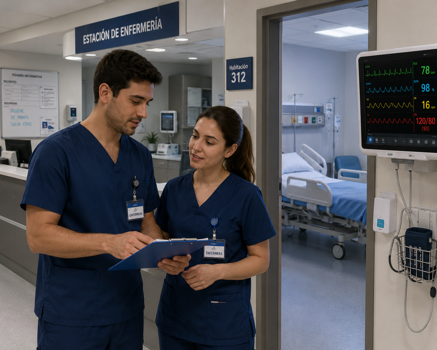 Inducción al servicio de hospitalización para Enfermería HM-EDU-ENF-201